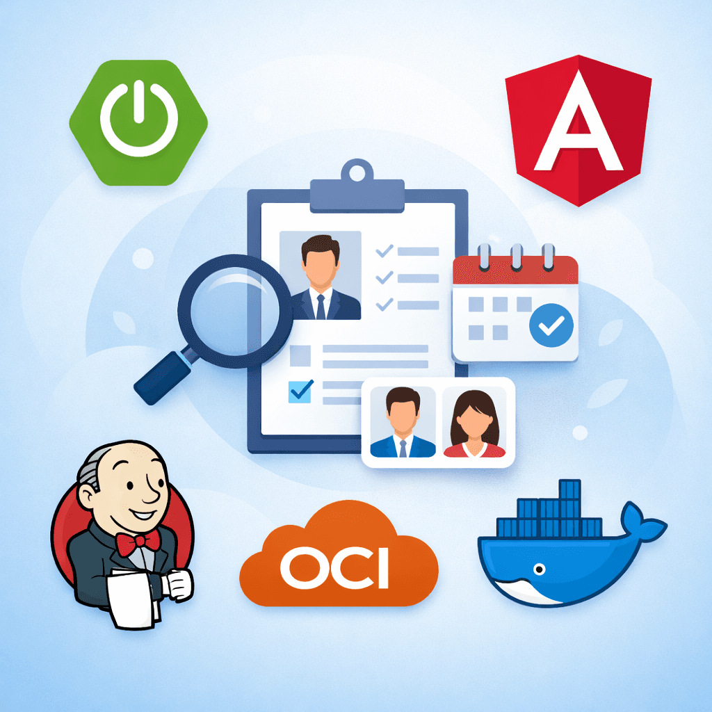 Full-Stack EMS & Automated CI/CD Pipeline